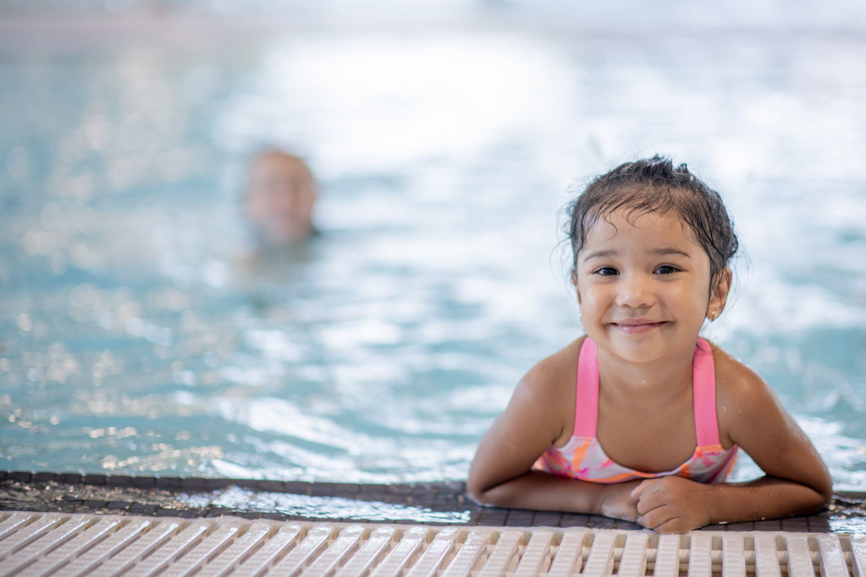 Swimming lesson
