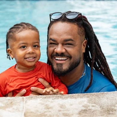Swimming lesson